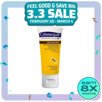 CELETEQUE Céleteque Skin Defense Soft Matte Moisturizer SPF57