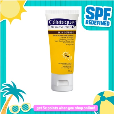 CELETEQUE - Céleteque Skin Defense Soft Matte Moisturizer SPF57