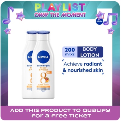 NIVEA - NIVEA NIVEA Extra Bright Repair And Protect 200ml Buy2 Get 50% off