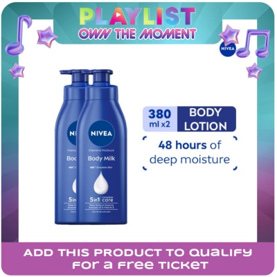 NIVEA - NIVEA Buy 1 Take 1 Intensive Moist Milk 380ml