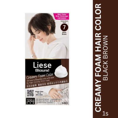 LIESE LIESE Blaune Creamy Foam Color Black Brown
