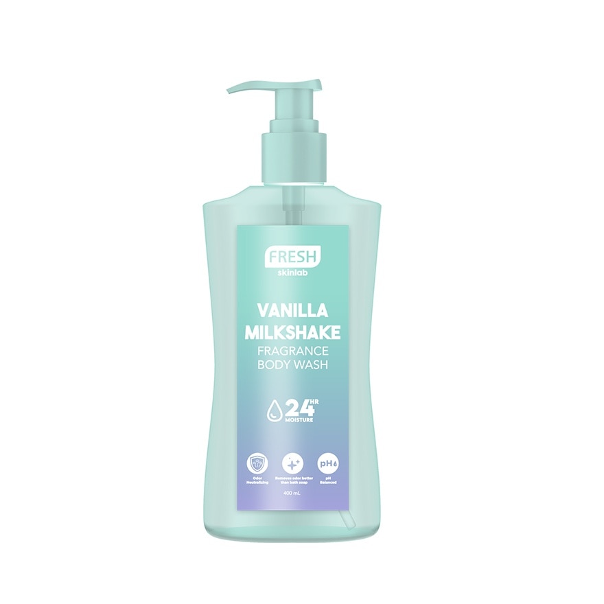FRESH Skinlab Vanilla Milkshake Fragrance Body Wash 400ml
