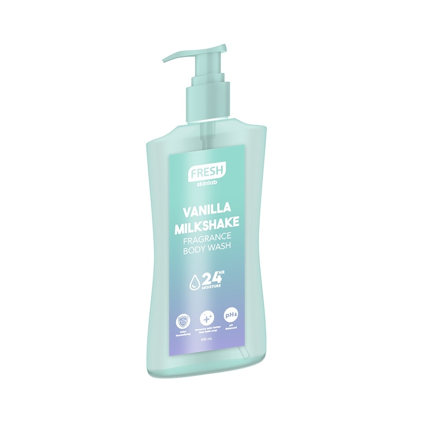 FRESH Skinlab Vanilla Milkshake Fragrance Body Wash 400ml