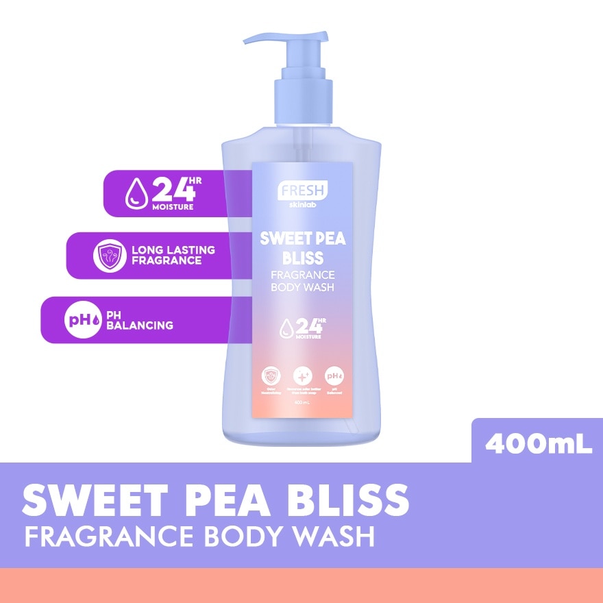 FRESH Skinlab Sweet Pea Bliss Fragrance Body Wash 400ml