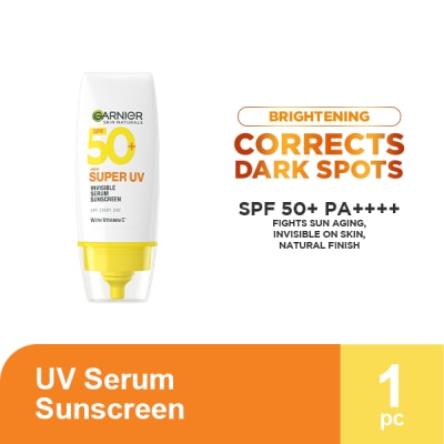 GARNIER - GARNIER Bright Complete UV Serum Sunscreen SPF 50 30ml image