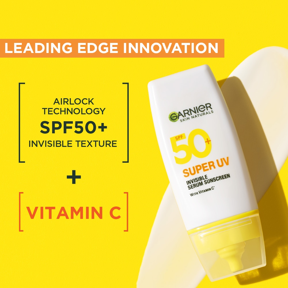 GARNIER Bright Complete UV Serum Sunscreen SPF 50 30ml image