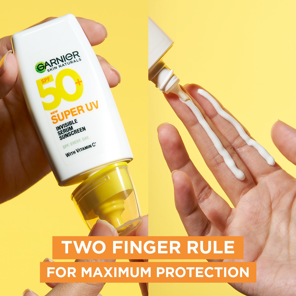 GARNIER Bright Complete UV Serum Sunscreen SPF 50 30ml image