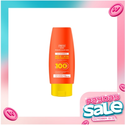 FRESH FRESH Skinlab Tomato Glass Skin Vit C Hya Super Sunscreen SPF 100 100ml image