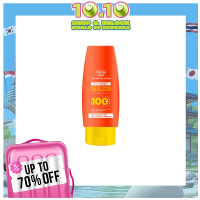 FRESH FRESH Skinlab Tomato Glass Skin Vit C- Hya Super Sunscreen SPF 100 100ml