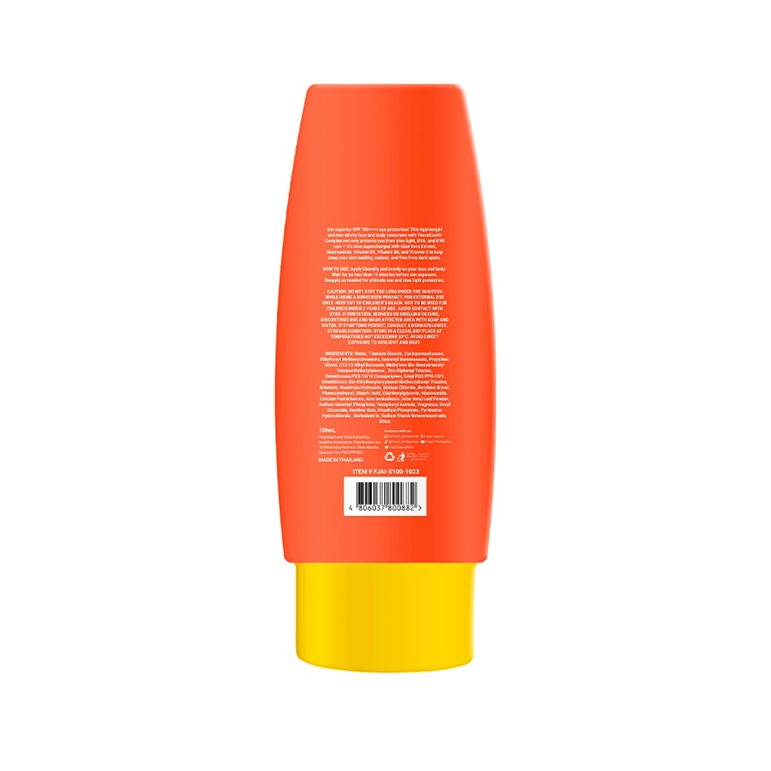 FRESH Skinlab Tomato Glass Skin Vit C- Hya Super Sunscreen SPF 100 100ml