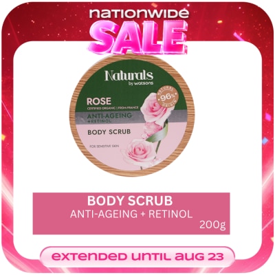 NATURALS WS - WATSONS NATURALS Prestige Rose Body Scrub 200g image