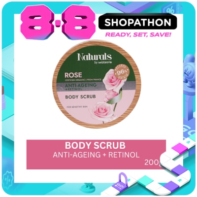 NATURALS WS - WATSONS NATURALS Prestige Rose Body Scrub 200g image