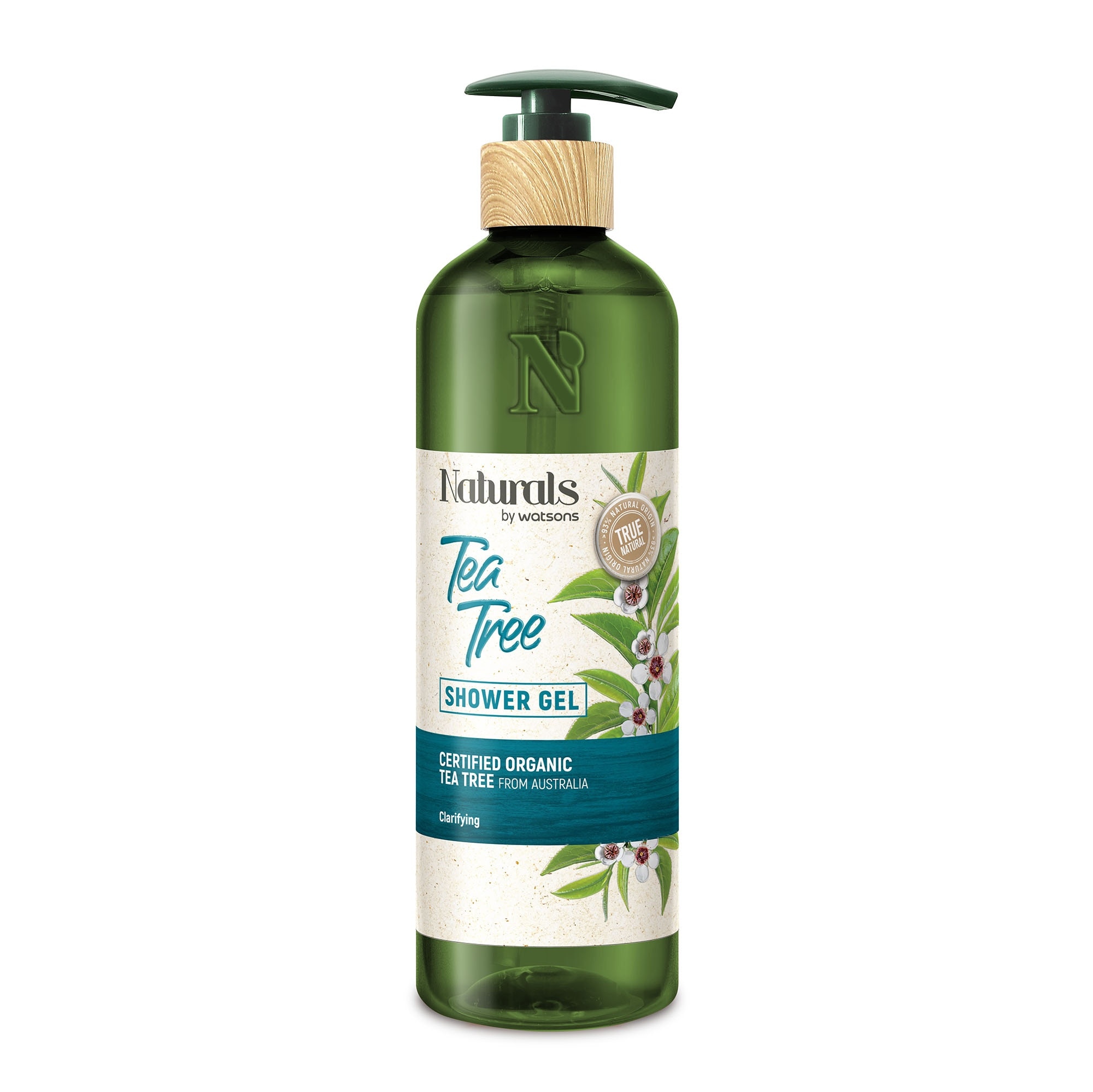 WATSONS NATURALS Tea Tree Shower Gel 490ml