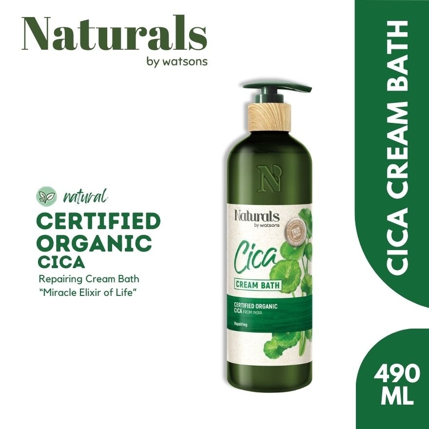 WATSONS Naturals Cica Cream Bath 490ml