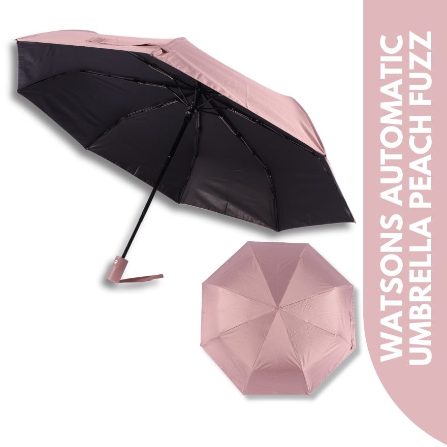 WATSONS Automatic Umbrella Peach Fuzz