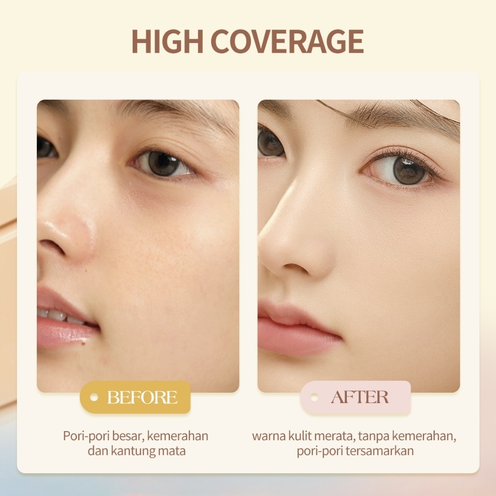 BARENBLISS Bloomatte Hi-Cover Foundation Balm - MW1 Honey 12G