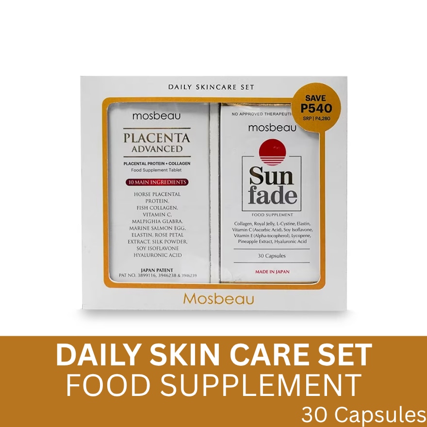MOSBEAU Daily Skin Care Set 30s