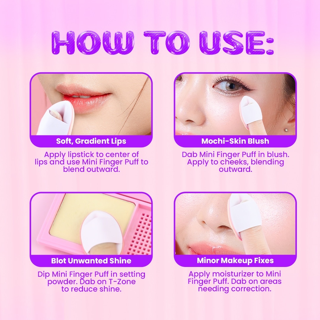 FRESH Kbeautylab Mini Finger Puff with Case