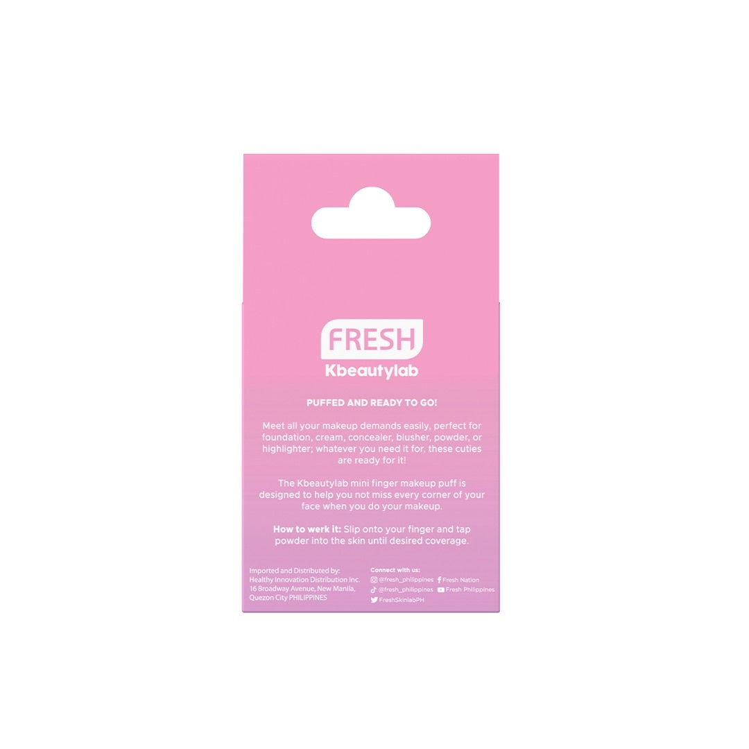 FRESH Kbeautylab Mini Finger Puff with Case