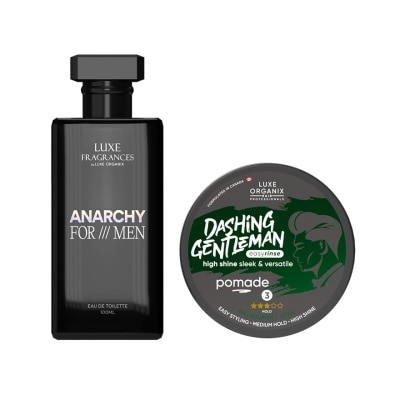 LUXE ORGANIX - LUXE ORGANIX Hair Professionals Dashing Gentleman High Shine Sleek and Versatile Pomade 80g