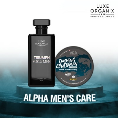 LUXE ORGANIX - LUXE ORGANIX Hair Professionals Dashing Gentleman Natural Shine Texturizing Wax 80g