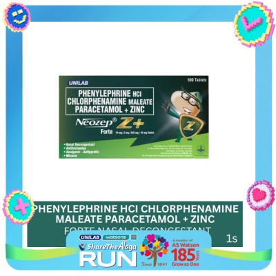 NEOZEP Z PLUS NEOZEP Z+ TAB Sold Per Piece