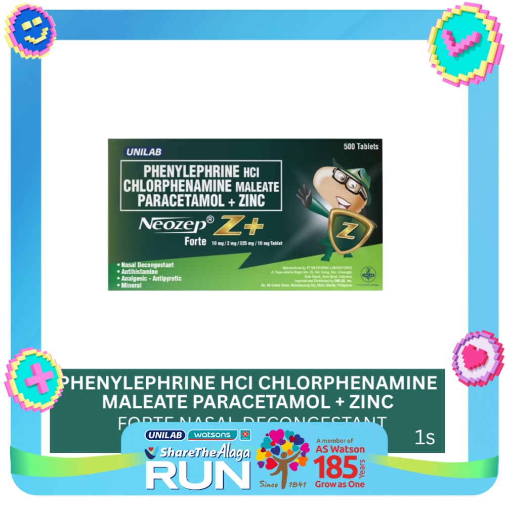 NEOZEP Z+ TAB Sold Per Piece