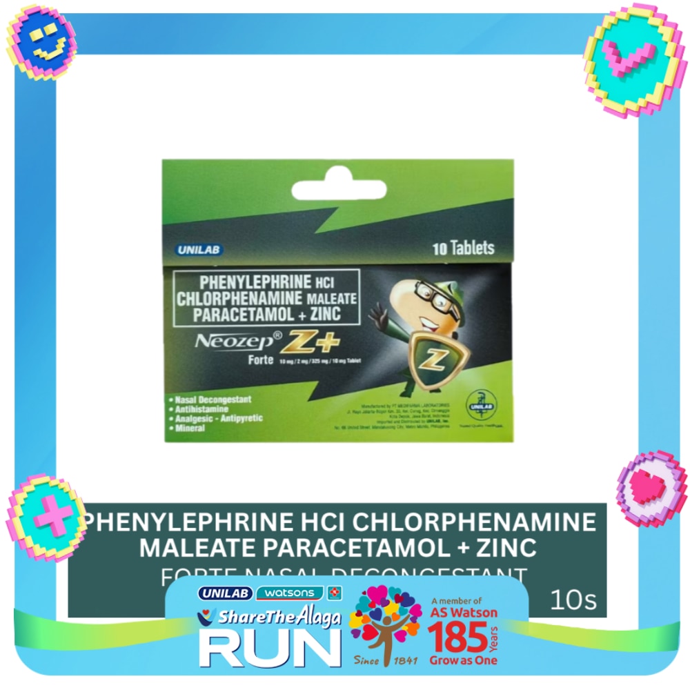 NEOZEP Z+ TAB X10 PACK