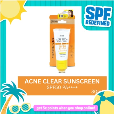 MEGAN - MEGAN Eco Beauty High Defense Acne Clear SPF 50 ++++