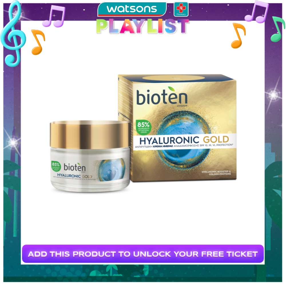 BIOTEN HYAL GLD DY CR SPF10 85 50ml