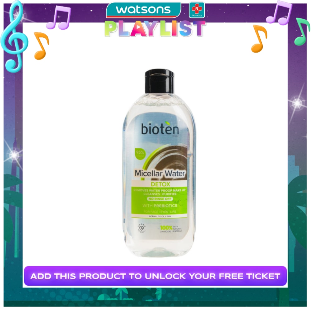 BIOTEN Micellar Water Detox Charcoal 400ml