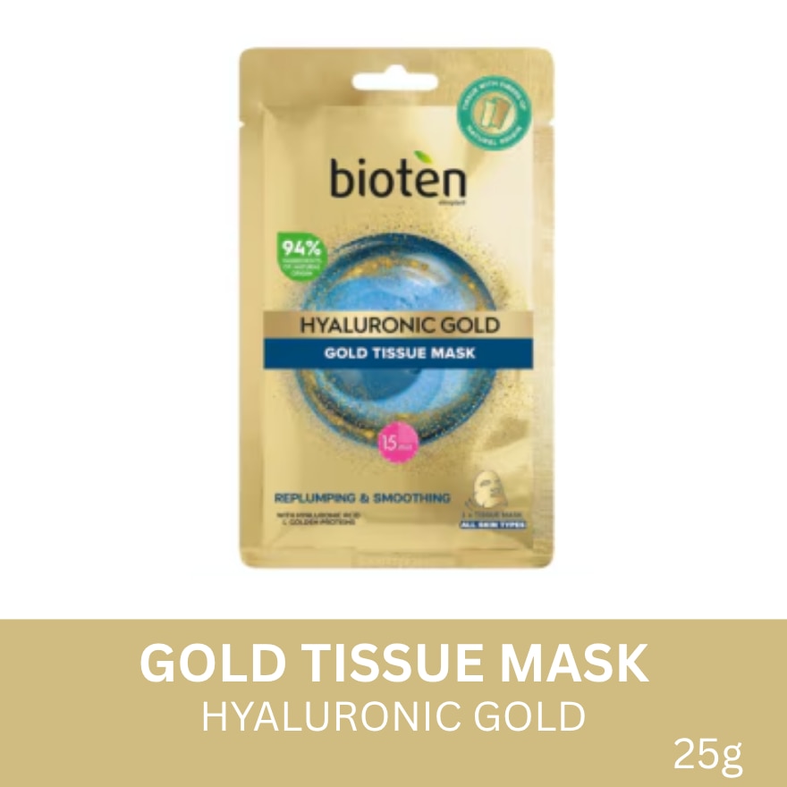 BIOTEN TISSUE MASK HYALUR GOLD 25g