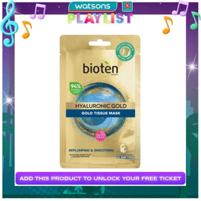 BIOTEN BIOTEN TISSUE MASK HYALUR GOLD 25g