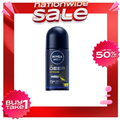 NIVEA Nivea Men Deep Extreme Deo Roll-On 50ml