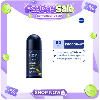 NIVEA Nivea Men Deep Extreme Deo Roll On 50ml image