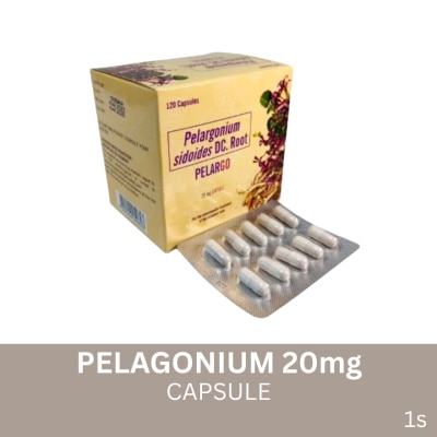 PELARGO PELARGO PELARGO 20mg Capsule Sold Per Piece