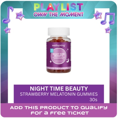 WELLSPRING - Wellspring Night Time Beauty Melatonin Gummies With Collagen + Hyaluronic Acid 30S