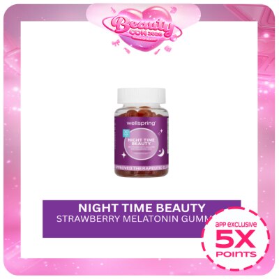WELLSPRING - Wellspring Night Time Beauty Melatonin Gummies With Collagen + Hyaluronic Acid 30S