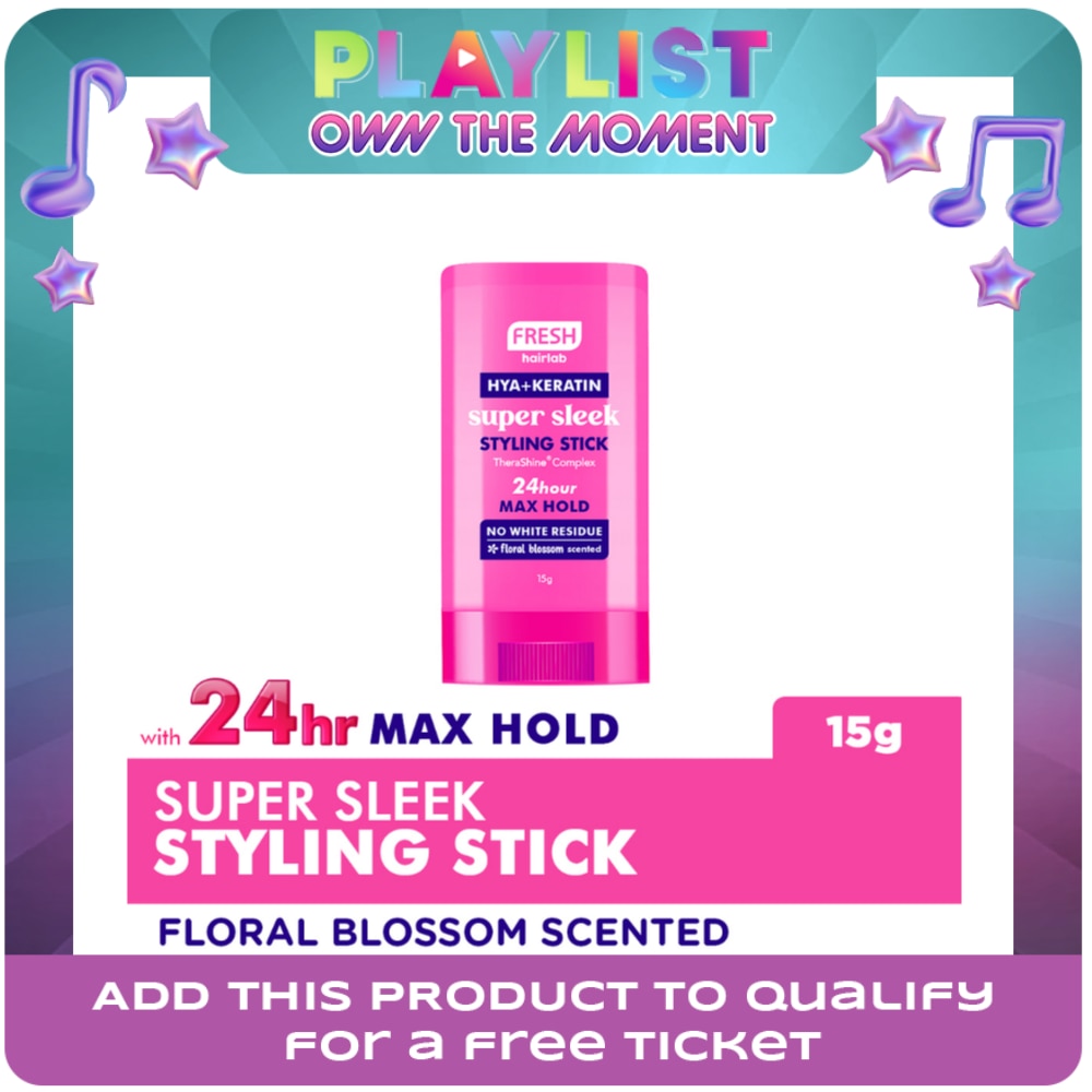 FRESH Hairlab Hya Keratin Super Sleek Styling Stick 15g