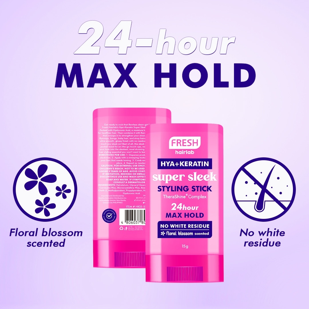 FRESH Hairlab Hya Keratin Super Sleek Styling Stick 15g