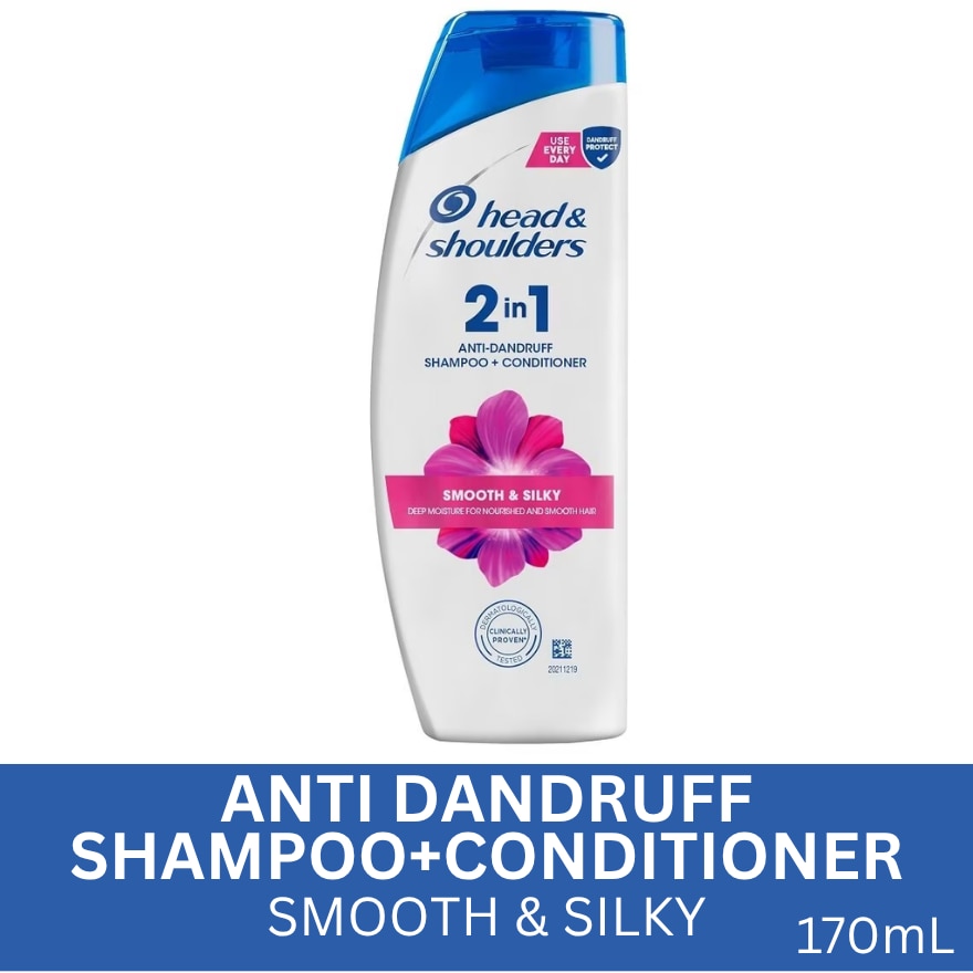 Head N Shoulders Smooth & Silky 2 In 1 170ml