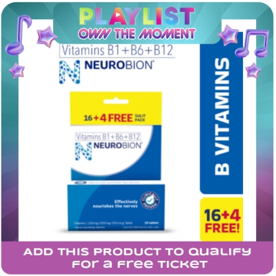 NEUROBION - NEUROBION Vitamins B1 + B6+ B12 Buy 16+4 Sulit Pack