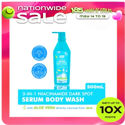 FRESH - FRESH Skinlab Jeju Aloe Ice 3-in-1 Niacinamide Cooling Serum Body Wash 500ml
