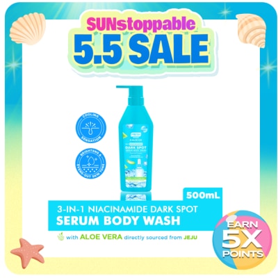 FRESH - FRESH Skinlab Jeju Aloe Ice 3-in-1 Niacinamide Cooling Serum Body Wash 500ml