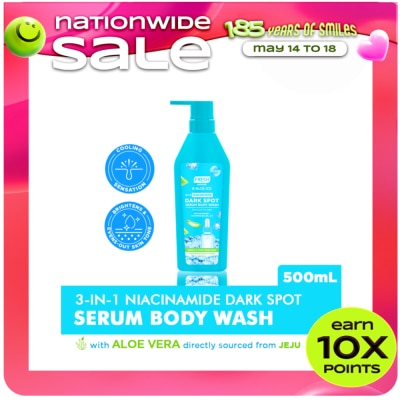 FRESH - FRESH Skinlab Jeju Aloe Ice 3-in-1 Niacinamide Cooling Serum Body Wash 500ml