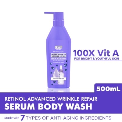 FRESH FRESH Skinlab Blueberry Acai Retinol Advanced Wrinkle Repair Serum Bodywash 500ml