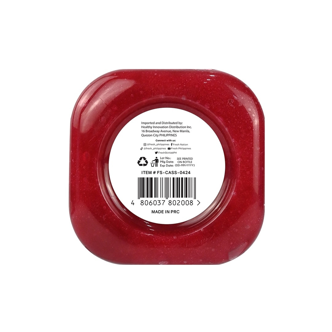 FRESH Skinlab Milk White Cherry Almond Triple Whitening Perfumed Sugar Scrub 220g