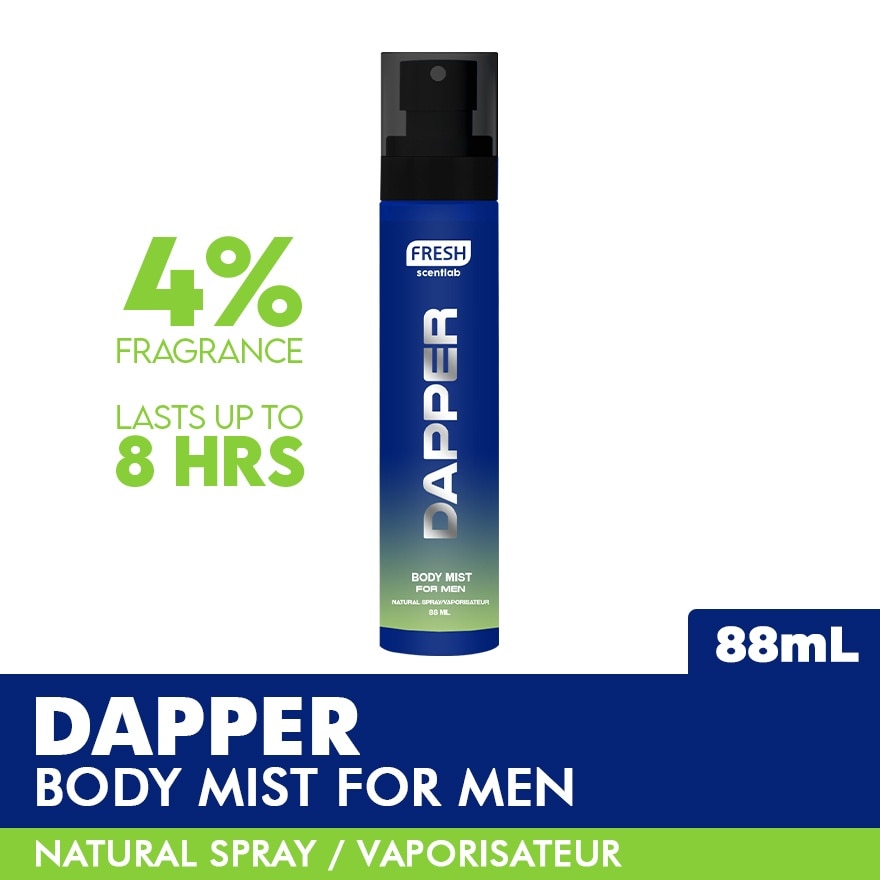 FRESH Scentlab Dapper Body Mist For Men 88ml