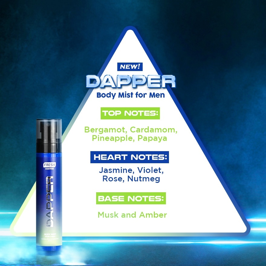 FRESH Scentlab Dapper Body Mist For Men 88ml
