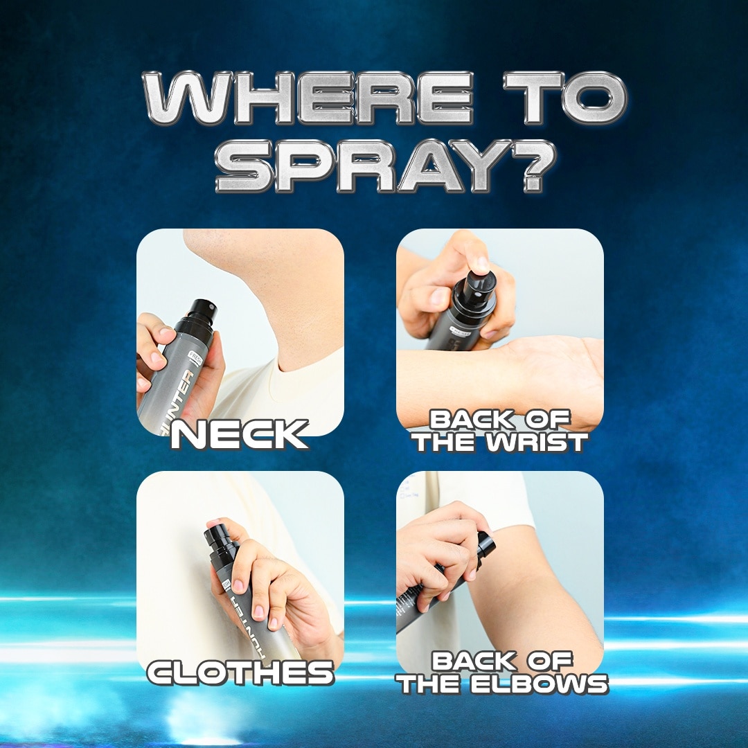 FRESH Scentlab Hunter Body Mist For Men 88ml